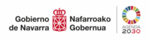 Logotipo del Gobierno de Navarra / Nafarroako Gobernua junto al círculo multicolor de la Agenda 2030 Logotipo del Gobierno de Navarra / Nafarroako Gobernua junto al círculo multicolor de la Agenda 2030